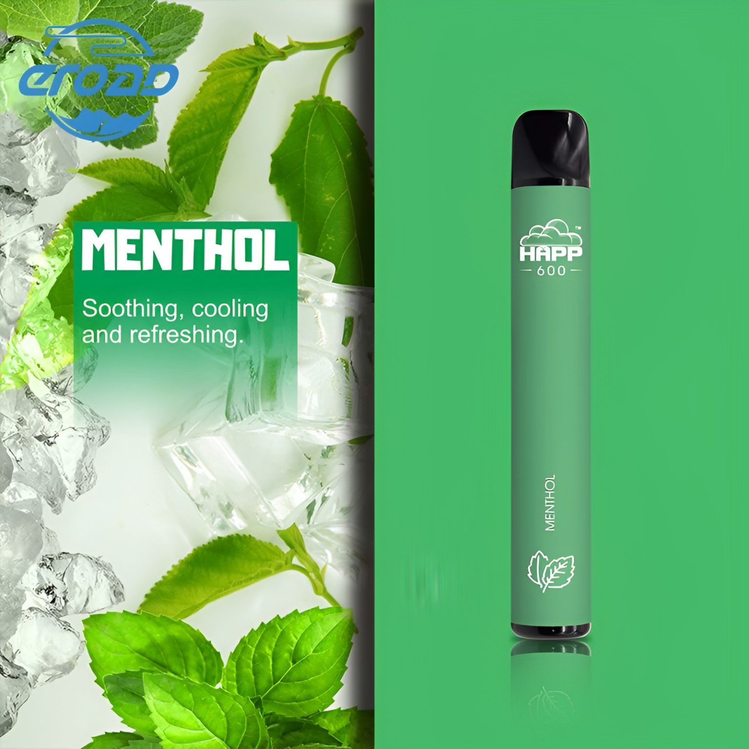 HAPP 600 Puffs Disposable Vape Device - Menthol - Best Vape Shop Online ...